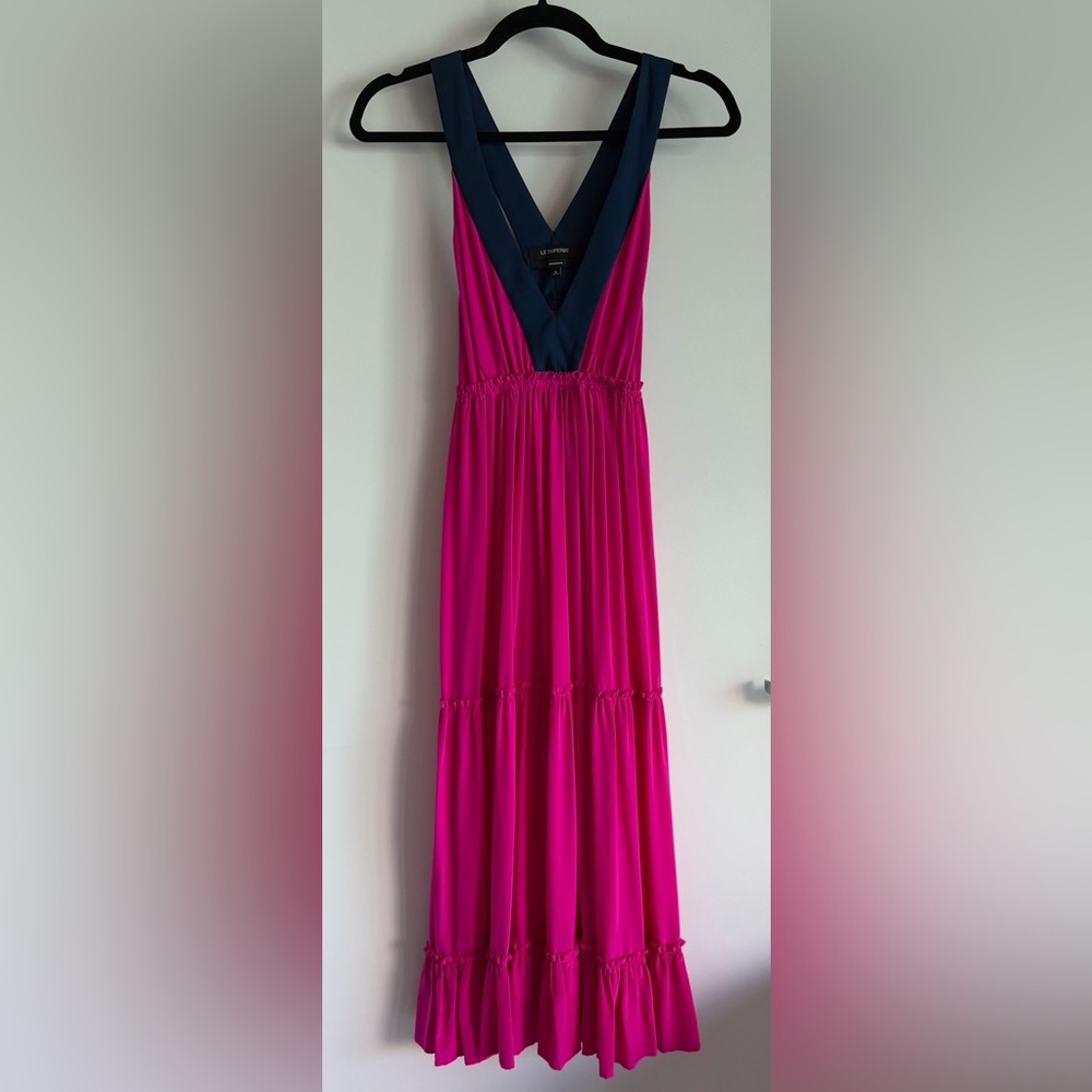 Le Superbe Pink/Navy dress
